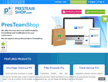 Tablet Screenshot of presteamshop.com